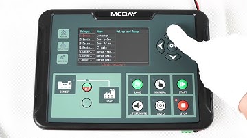 How to modify date and time on Mebay Generator Controller DC90D