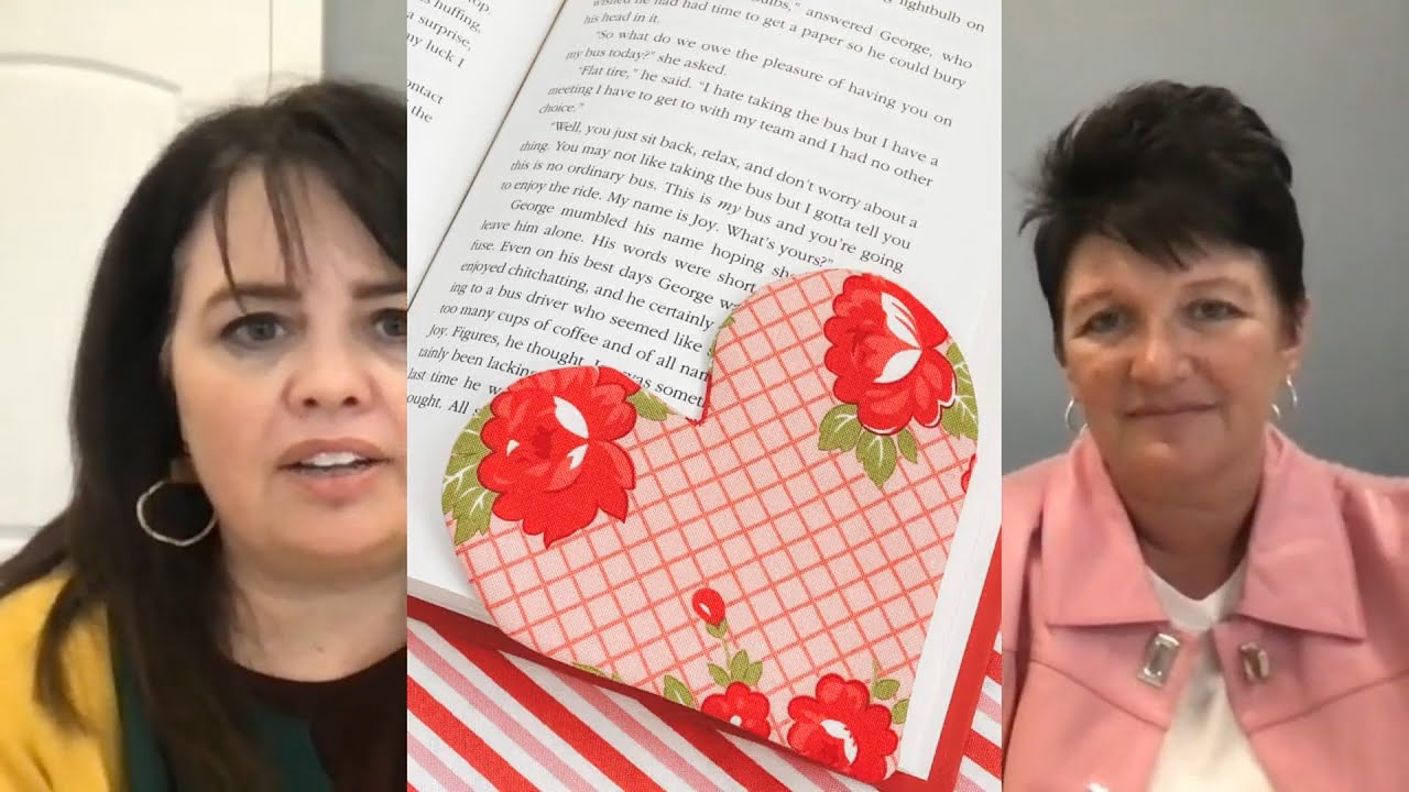 Heart Corner Bookmark Demo