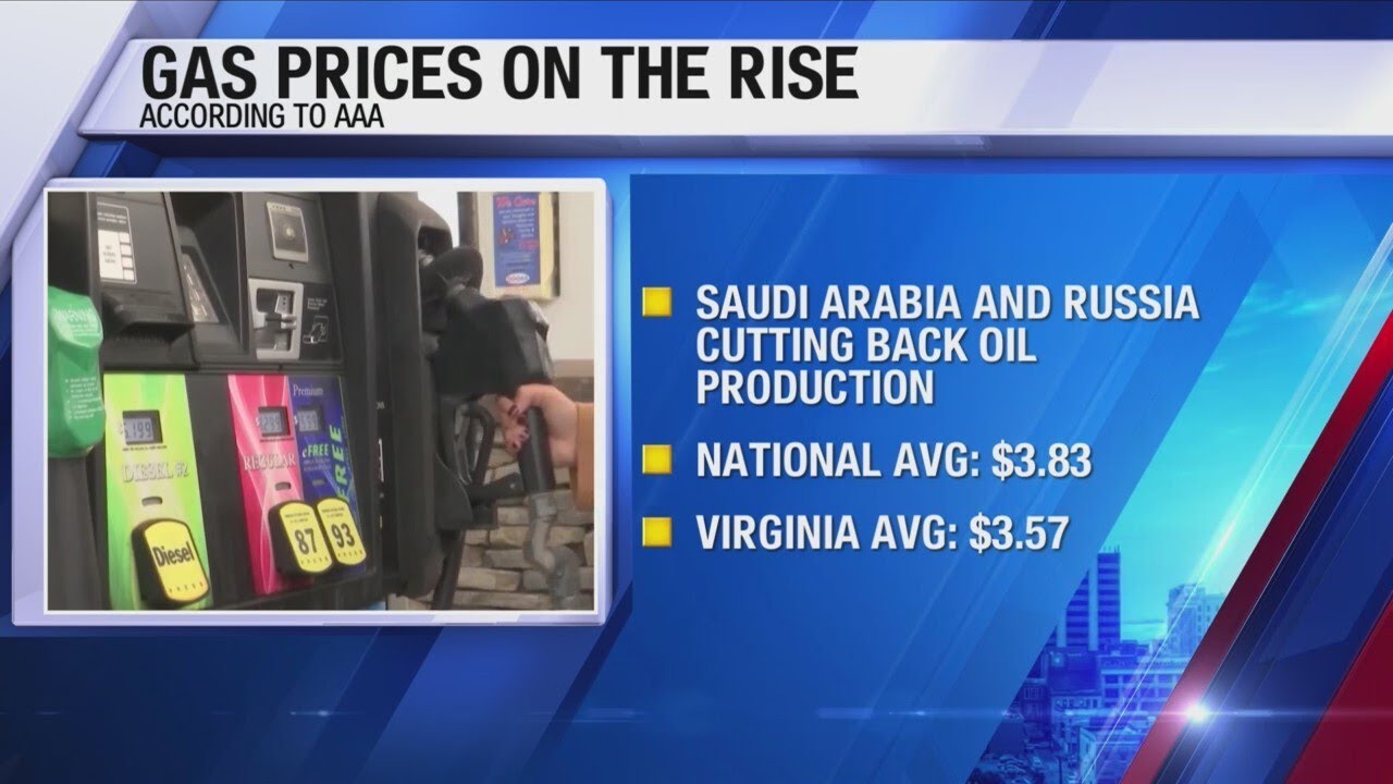 Gas prices on the rise - YouTube