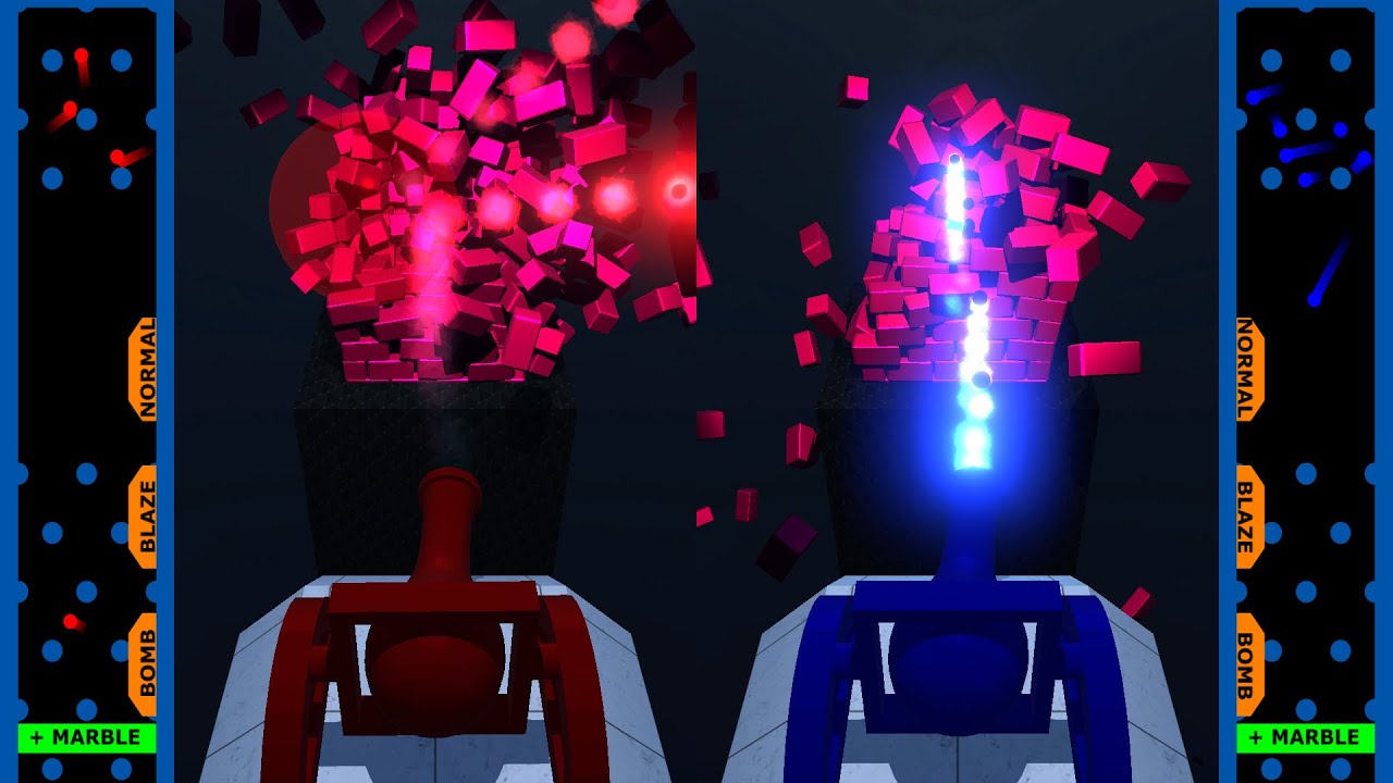 The Gold Battle Marble Race in Unity & Algodoo YouTube