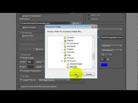 How to Resize Multiple Photos with Photoshop Elements 10