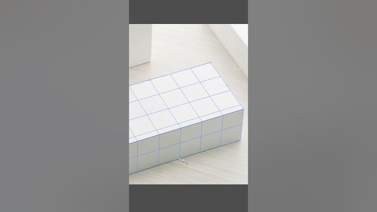 Photoshop tutorials - Box mockup - Vanishing point #shorts Photoshop tutorials - Box mockup - Vanishing point #shorts