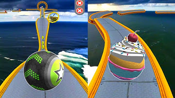 Going Balls Speedrun Level 256-257 Reverse Gameplay | Going Balls new Reverse Game | R-Games