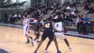 Highlights from Brandeis Men's Basketball 86-65 win over MCLA,  Dec. 5