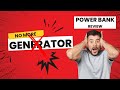 NO Generators!  Spray drone Power Bank review