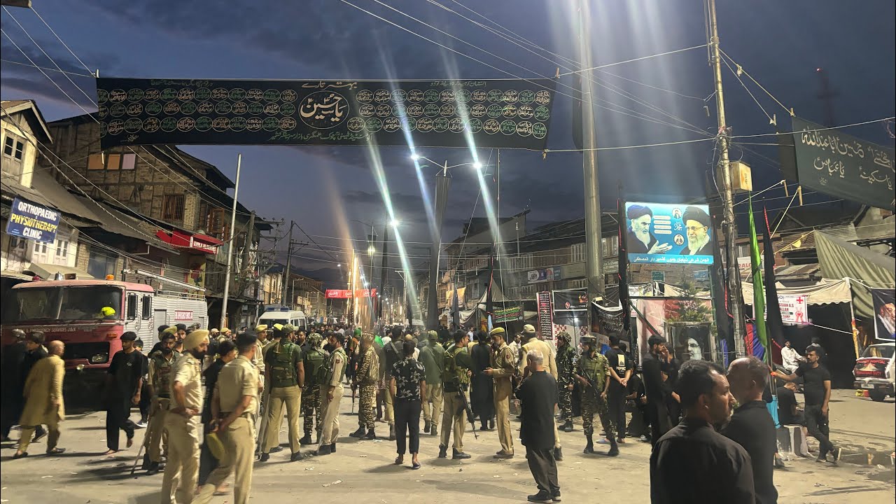 Ashura | 10th Muharram Procession At Zadibal Srinagar | 2024 | 1446