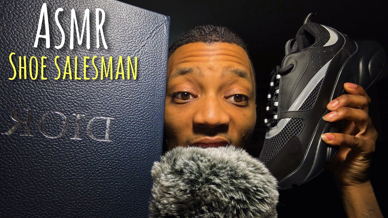 ASMR Replica Sneaker Salesman | Dior b22 Relaxing Roleplay ft Snkkick