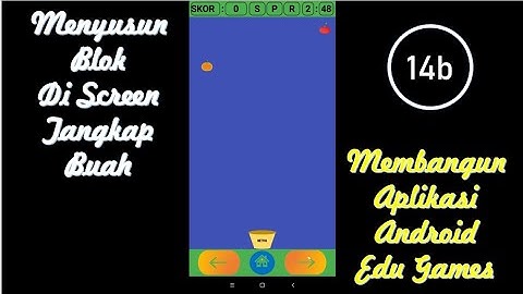 Materi 14B - Pelatihan Membuat Aplikasi Android Edu Games || E-Guru