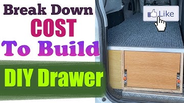 Breakdown on Cost of my DIY 4WD Custom Drawer Build in my Pajero