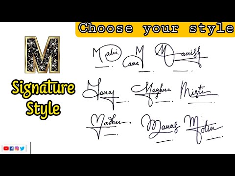 M Signature tips