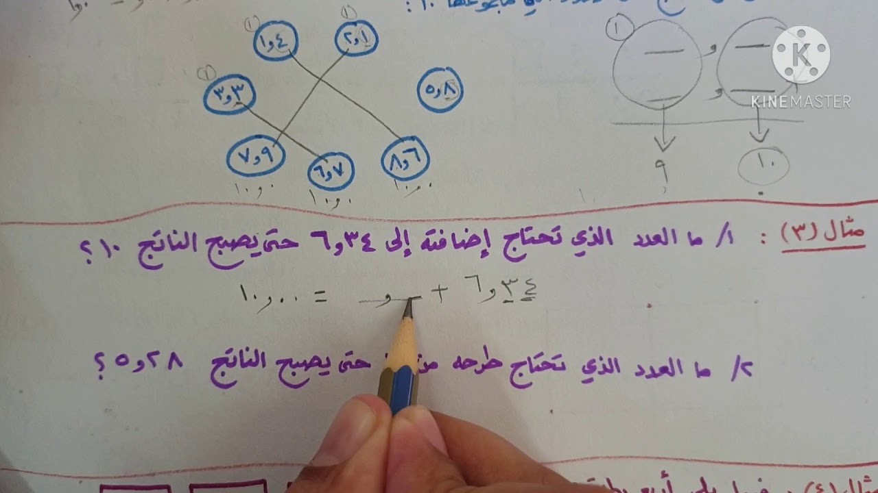 العمليات على الأعداد العشرية - سادس ف١