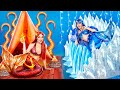 Sirène de Feu vs Sirène D&#39;Eau! Transformation Extrême D&#39;Une Chambre