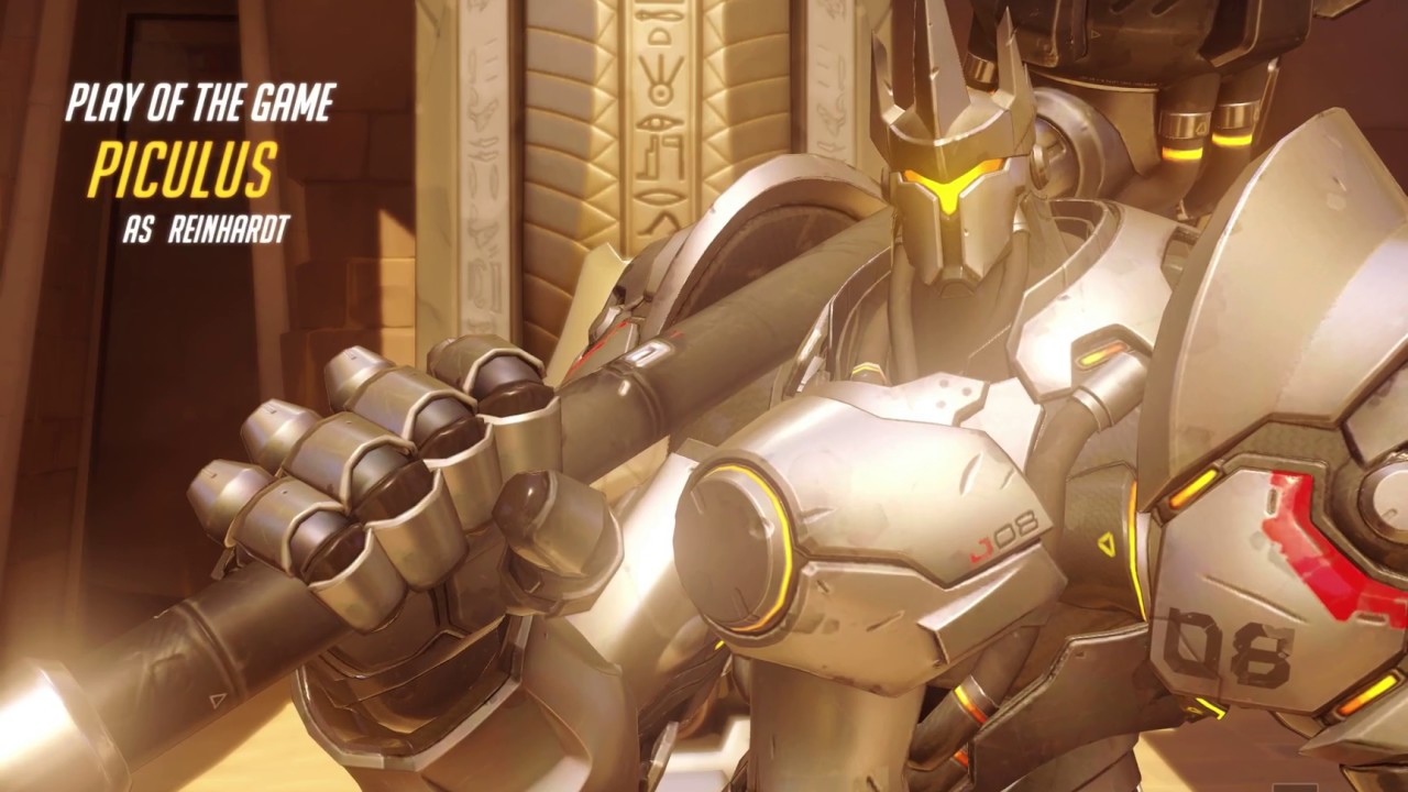 Overwatch Reinhardt Play of the Game - YouTube