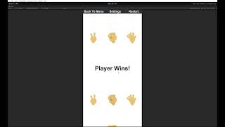 Rock Paper Scissors Made with Unity