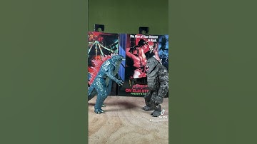 Godzilla and Kongs different dimensions @jmc_studios6156 #godzillla #stopmotion #kong #familyguy