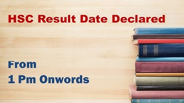 12th HSC Result Maharashtra on 28 May 2019 from 1 PM