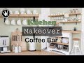 KÜCHEN MAKEOVER | Room Makeover | Kaffee Bar und Sitzecke selber bauen | Upcycling | DekoideenReich