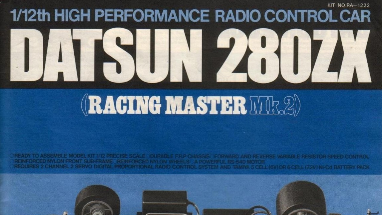 tamiya 198x instructions ra 1222 datsun 280zx - YouTube