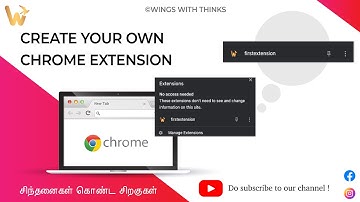 Create your first Google Chrome extension | 2020