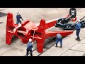 The Hypnotic Process of Installing Gigantic Anchor into US Aircraft Carrier