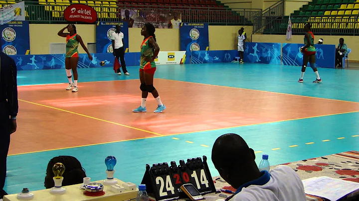 Botswana v Ghana in Pool A of Women's All Africa G...