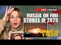 RUSSIA ON FIRE: STRIKES IN 2025 Q&A with @AnnafromUkraine