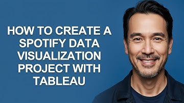 How to Create a Spotify Data Visualization Project with Tableau - KevinHowTo