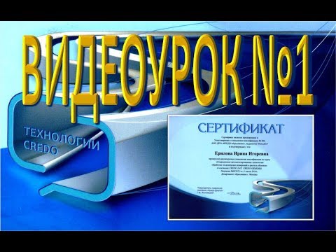 КРЕДО   Видеоурок 1