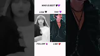 Lisa and taehyung who is best viral shorts taehyung v