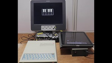 Run the TK-2000 test program on MPF-II.