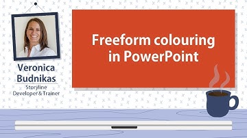 Freeform Colouring in Powerpoint