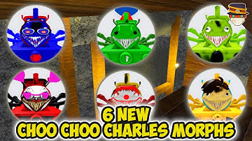 [UPDATE 21 🥚] How to get ALL 6 NEW CHOO CHOO CHARLES MORPHS | Roblox