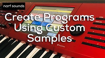 Korg Kronos Sampling Tutorial: Create Programs Using Custom Samples UserBank.KSC