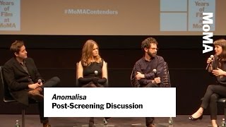 Duke Johnson, Charlie Kaufman and Jennifer Jason Leigh on "Anomalisa" | MoMA FIlm