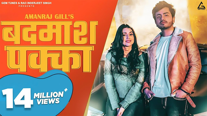 Badmash Pakka (Official Video) : Amanraj Gill Ft. Sweta  Chauhan | Haryanvi Song