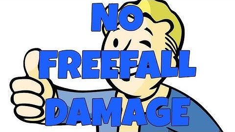 Fallout 4: No Fall Damage VERY EASY!! (NO POWER ARMOR/NO MODS/ANY LEVEL)