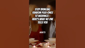 wedding guest etiquette