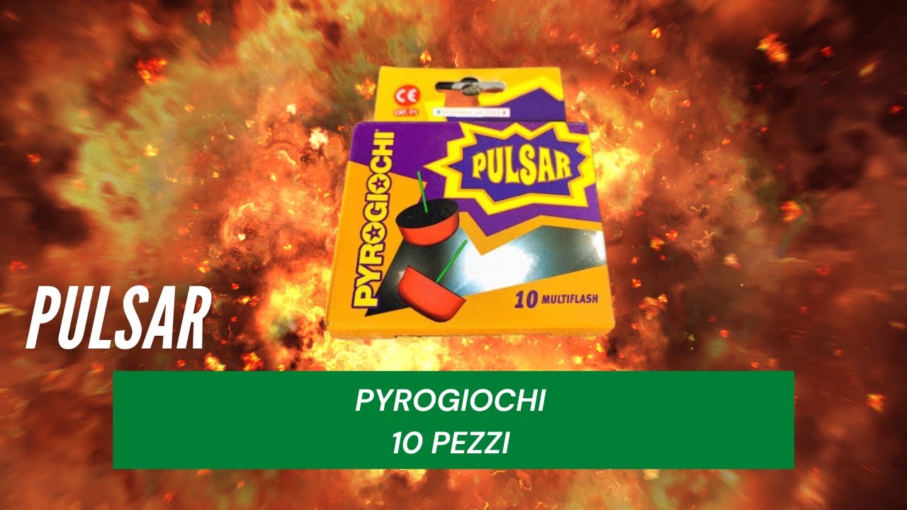 Test Articolo PULSAR di PYROGIOCHI - Fotoflash della LIDL - YouTube