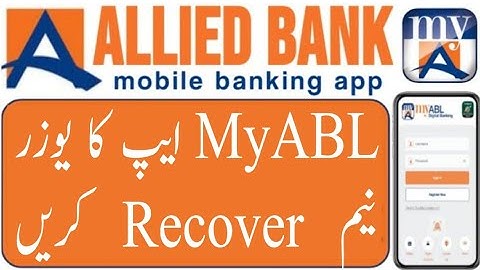 How to recover MyABL username | Recover Myabl mobile app username | MyABL login I