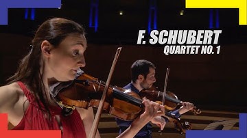 F. Schubert, String Quartet No. 1 in G Minor/ B-flat Major, D. 18 (ALINDE Quartett)