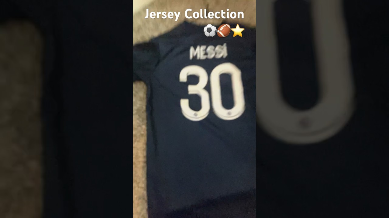 Jersey Collection ⚽️🏈⭐️🤤 