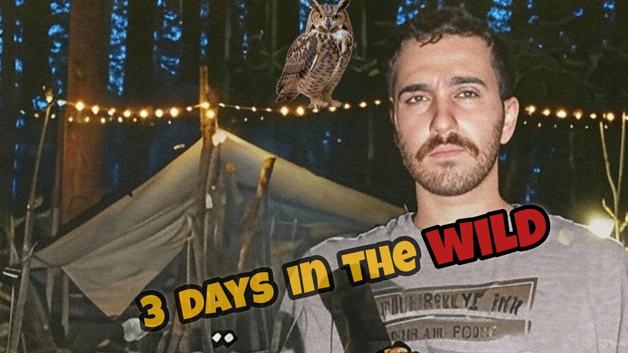 3 days ALONE in the WILD JUNGLE | camping | cooking | no tent - YouTube