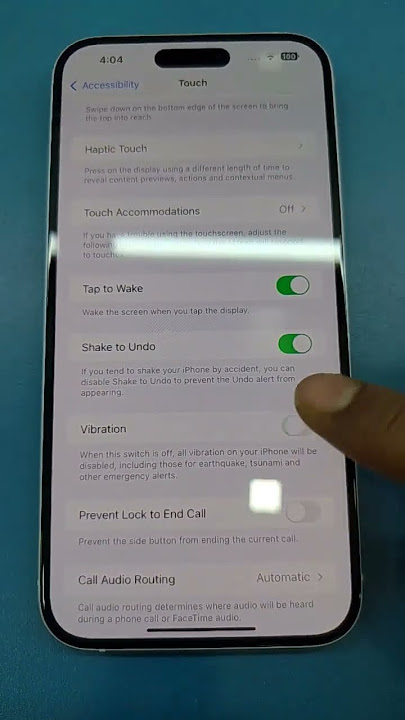 iPhone 15 Plus Vibration on/off | How to turn on vibrate mode on iPhone 15 |