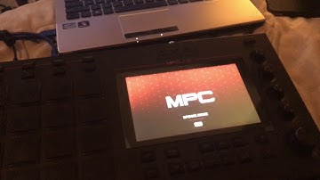 Akai MPC LIVE - How to put MPC Live into Update Mode -  Updating Software to MPC 2.2.0