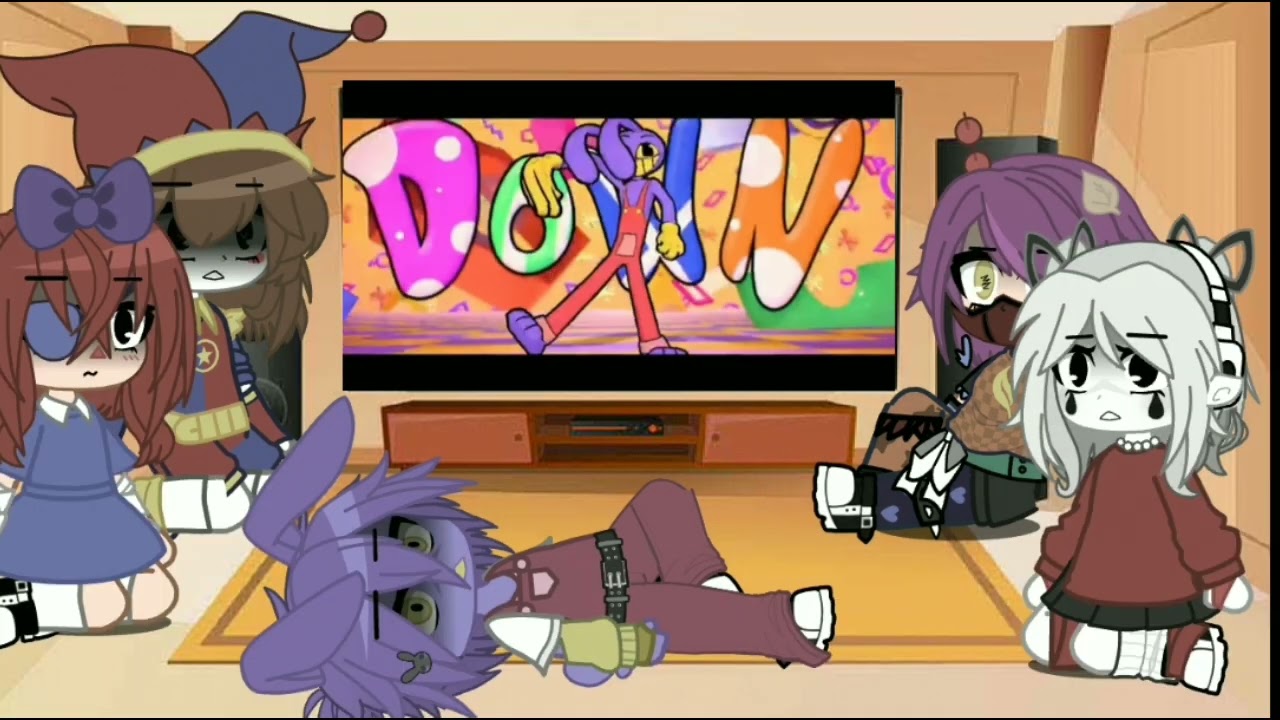 🌀✨Amazing digital circus reacts to digital songs✨🌀