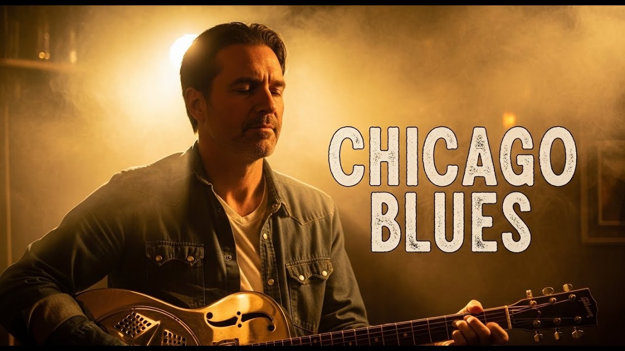 Chicago Blues & Blues Rock Mix – Emotional Slow Blues for After Hours