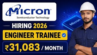 Micron Semiconductor Recruitment 2026 | Manufacturing Associate | Salary, Eligibility & Apply Now