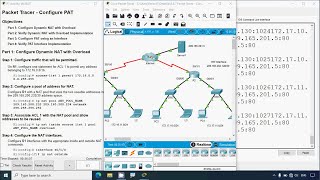 6.6.7 Packet Tracer - Configure PAT