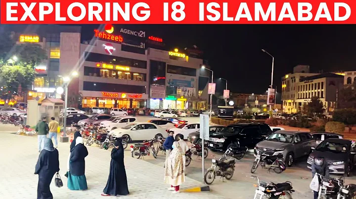 A Short Walk in I-8 Markaz Islamabad 🇵🇰 | 4K Street Tour & City Life