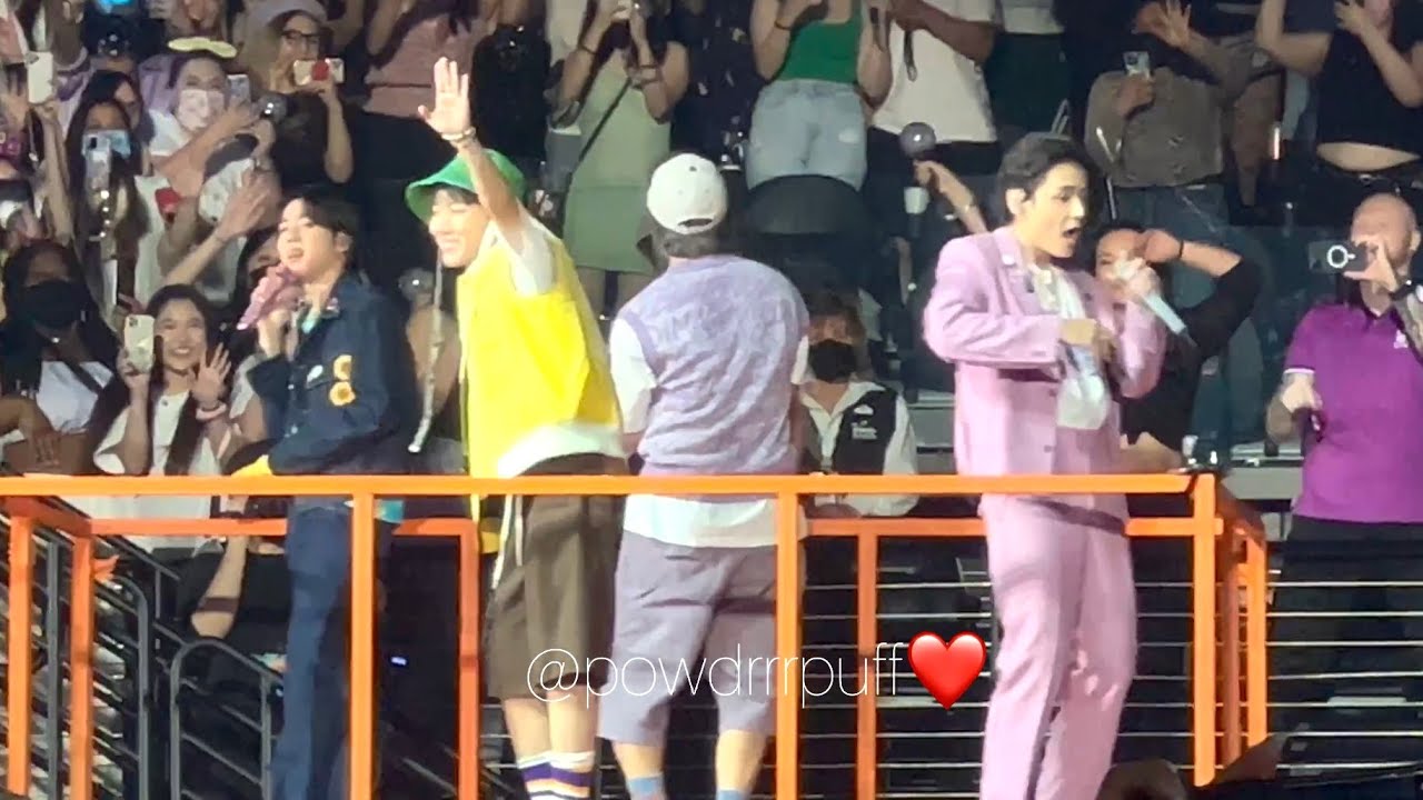 220408 - FANCAM - Telepathy - BTS PTD Las Vegas - Day 1 @ Allegiant - 4K 직캠